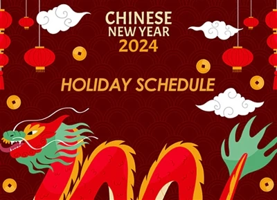 Amserlen Gwyliau CNY 2024